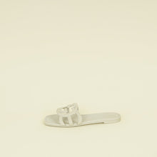 Gucci Off White Interlocking G Cutout Slide Sandal 36