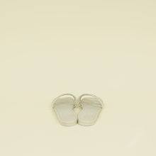 Gucci Off White Interlocking G Cutout Slide Sandal 36