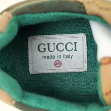 Gucci Ebony Multicolor Mix Monogram GG Rhyton Sneaker 37.5
