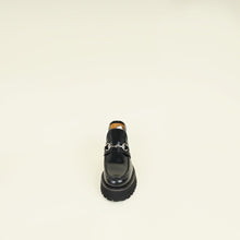 Gucci Black Cordovan Lux Horsebit Ankle Boots 37.5