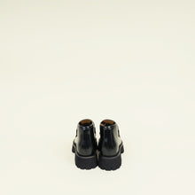 Gucci Black Cordovan Lux Horsebit Ankle Boots 37.5