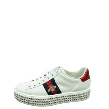 Gucci Crystal Platform Ace Bee Sneakers 37