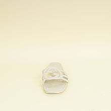 Gucci Vintage White Interlocking G Slide Sandal 37