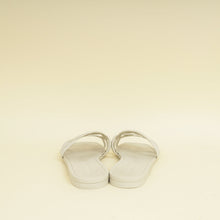 Gucci Vintage White Interlocking G Slide Sandal 37