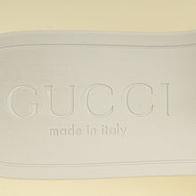 Gucci Vintage White Interlocking G Slide Sandal 37