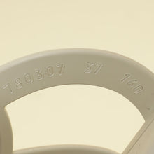 Gucci Vintage White Interlocking G Slide Sandal 37