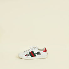 Gucci White Arrow Embroidered Ace Sneakers 37