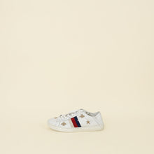 Gucci White Star & Bees Embroidered Ace Sneakers 37