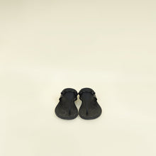 Gucci Black GG Horsebit Thong Sandals 37