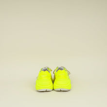 Gucci Neon Yellow Logo Rhyton Sneaker 37