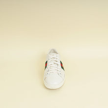 Gucci White Ace Bee Embroidered Sneaker 37