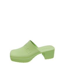 Gucci Pastel Green Logo Rubber Slip-On Sandal 37
