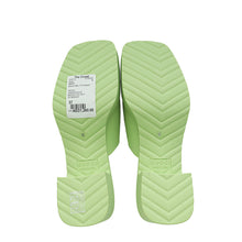 Gucci Pastel Green Logo Rubber Slip-On Sandal 37