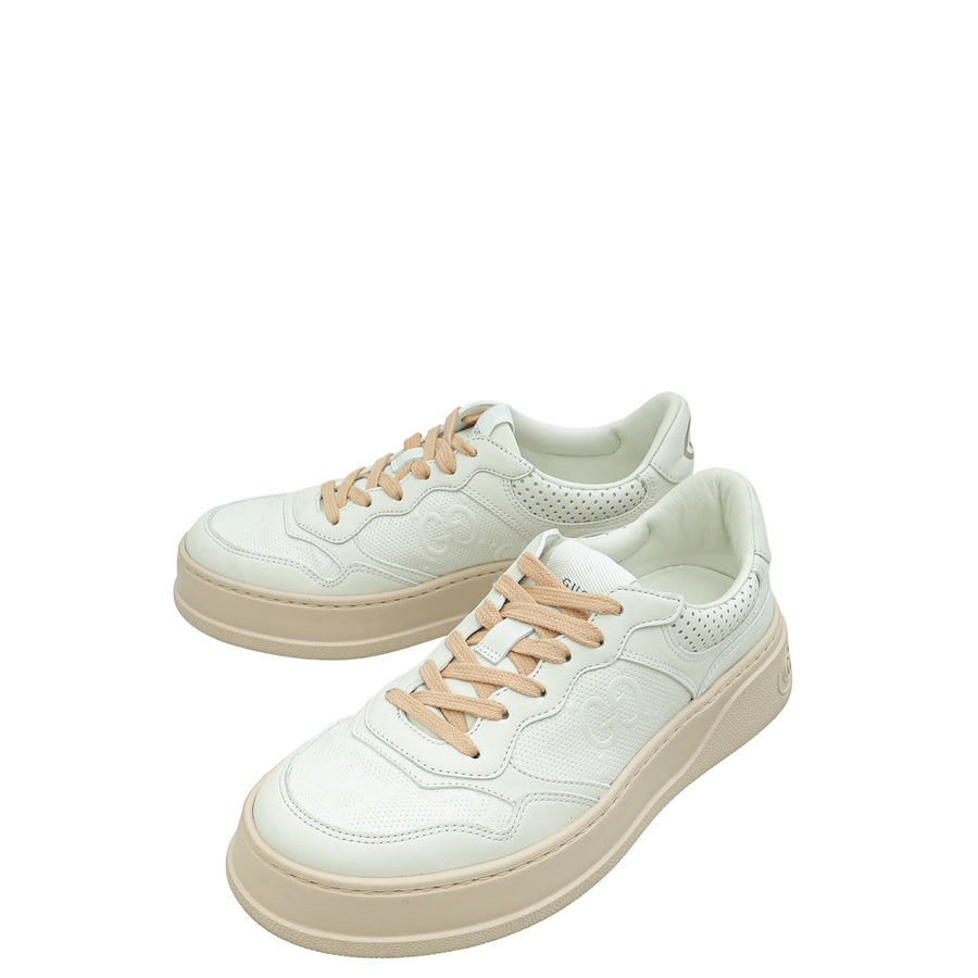 Gucci Bicolor GG Embossed Sneaker 38.5
