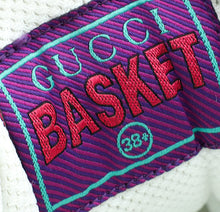 Gucci Bicolor Basket Demetra Low Sneakers 38.5