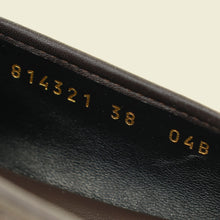 Gucci Chocolate Brown Horsebit Ballet Flat 38
