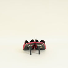 Gucci Dark Old Rose GG Crystal Embellished Mesh Mules 38