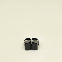 Gucci Black Logo Rubber Slide Sandal 38