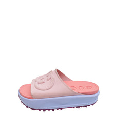 Gucci Bicolor Interlocking G Slide Sandals 38