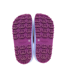 Gucci Bicolor Interlocking G Slide Sandals 38