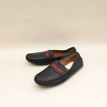 Gucci Black Web Loafer 38