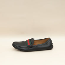 Gucci Black Web Loafer 38