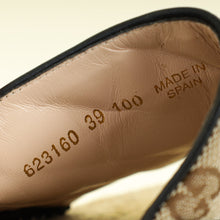 Gucci Ebony GG Marmont Platform Espadrille Mule 39