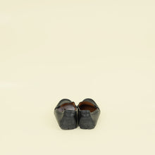 Gucci Black Microguccissima Mens Driver Loafers 39