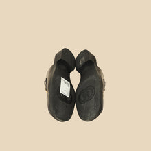Gucci Black Interlocking G Leather Mules 39