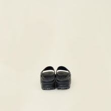 Gucci Black GG Oversize Slide Sandal 39