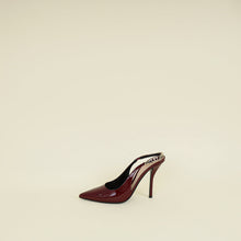 Gucci Burgundy Signoria Slingback Pumps 39