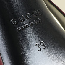 Gucci Burgundy Signoria Slingback Pumps 39
