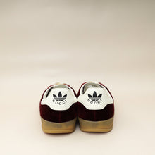 Gucci Burgundy X Adidas Suede Gazelle Sneaker 44