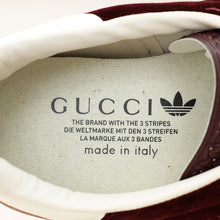 Gucci Burgundy X Adidas Suede Gazelle Sneaker 44