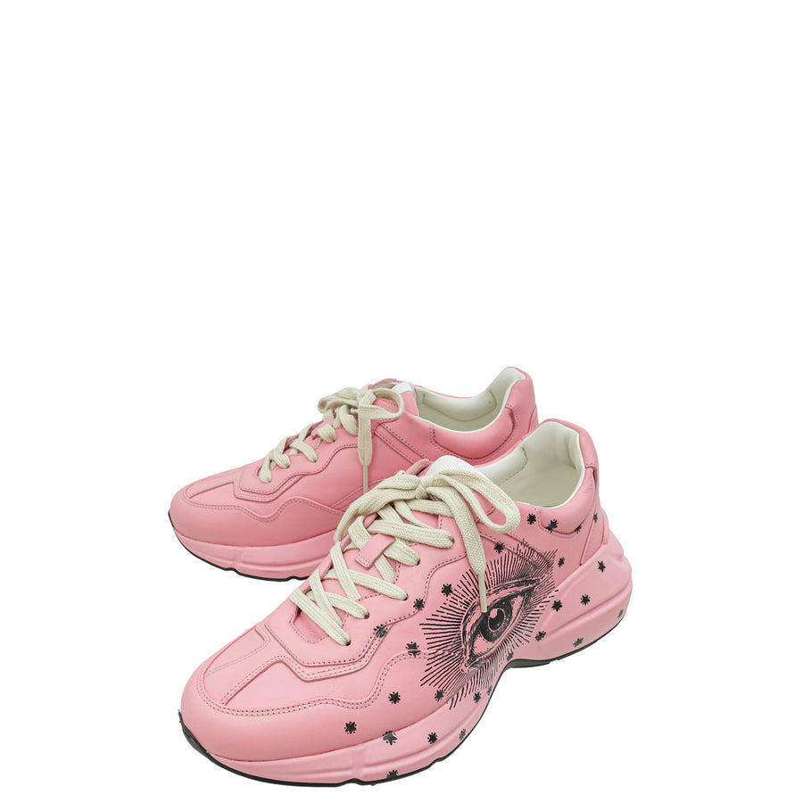 Gucci Pink Rhyton Big Eye Sneaker 5.5