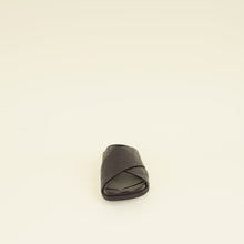 Gucci Chocolate Guccissima Mens Slide Sandal With Criss Cross 8