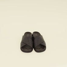 Gucci Chocolate Guccissima Mens Slide Sandal With Criss Cross 8