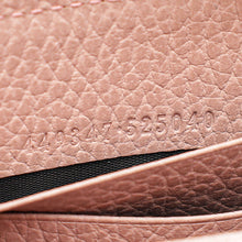 Gucci Pink GG Continental Zippy Wallet