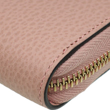 Gucci Pink GG Continental Zippy Wallet