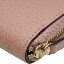 Gucci Pink GG Continental Zippy Wallet