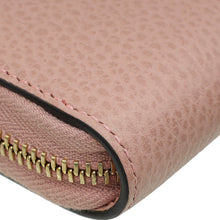 Gucci Pink GG Continental Zippy Wallet