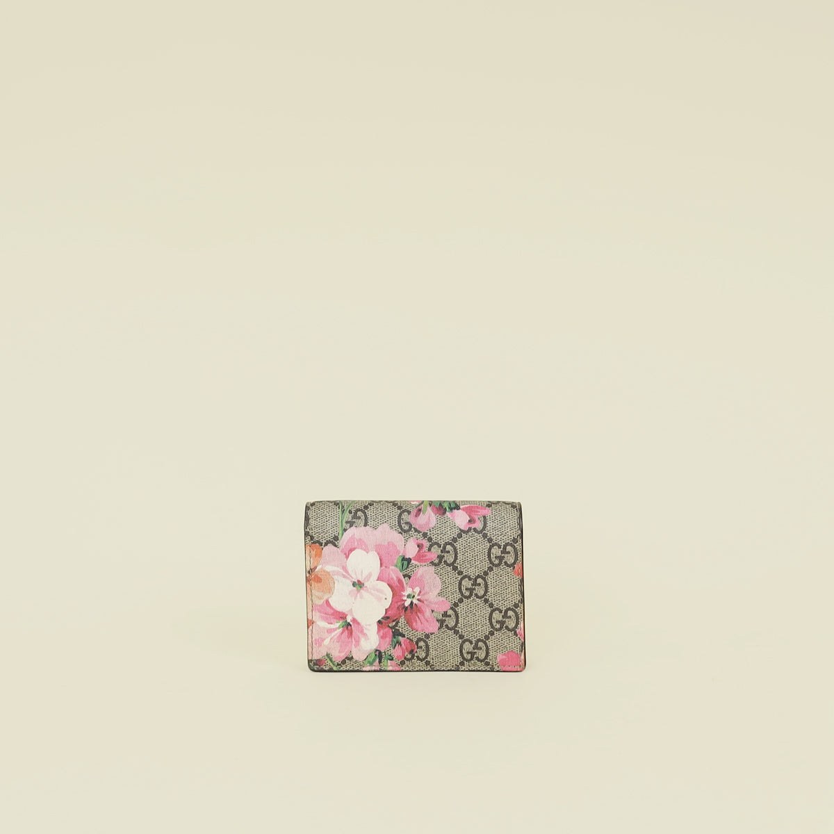 Gucci Tricolor Blooms Print Card Case Wallet