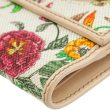 Gucci Multicolor Floral Horsebit Compact Wallet