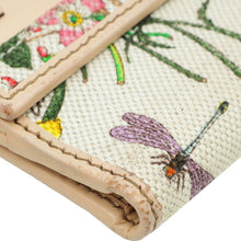 Gucci Multicolor Floral Horsebit Compact Wallet