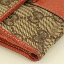 Gucci Bicolor GG Flap French Wallet