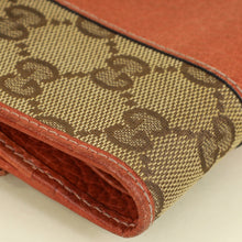Gucci Bicolor GG Flap French Wallet