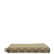 Gucci Ebony GG Zip Around Wallet