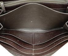 Gucci Ebony GG Zip Around Wallet