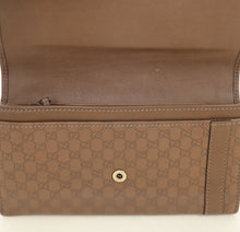 Gucci Brown Microguccissima Nice Continental Wallet