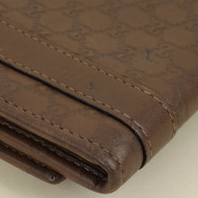 Gucci Brown Microguccissima Nice Continental Wallet